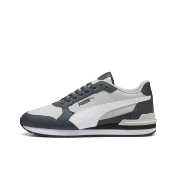 PUMA Lightweight Low Top Casual Shoes Unisex Black Gray Color