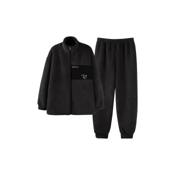 XIAFENYAN Pajama Set Men's Dark Gray