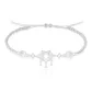 (Silver) Peaceful Lock Bracelet