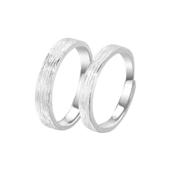 SINO GEM 999 Fine Silver Rings Unisex