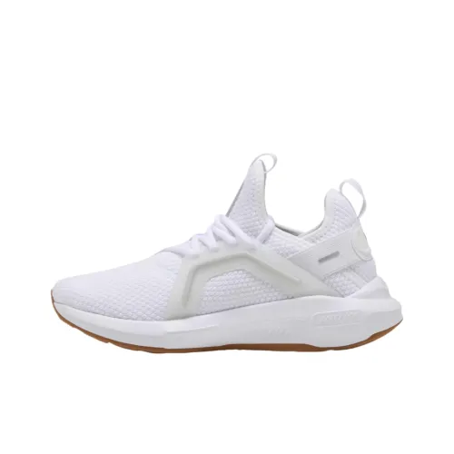 PUMA Wear-resistant And Lightweight Low-Top Casual Shoes Women's White