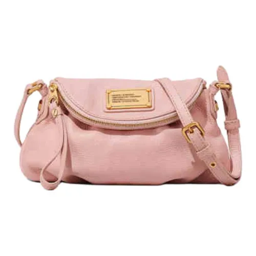 MARC JACOBS Cow Leather Crossbody Bag Shoulder Bag Small Size Women's Pink