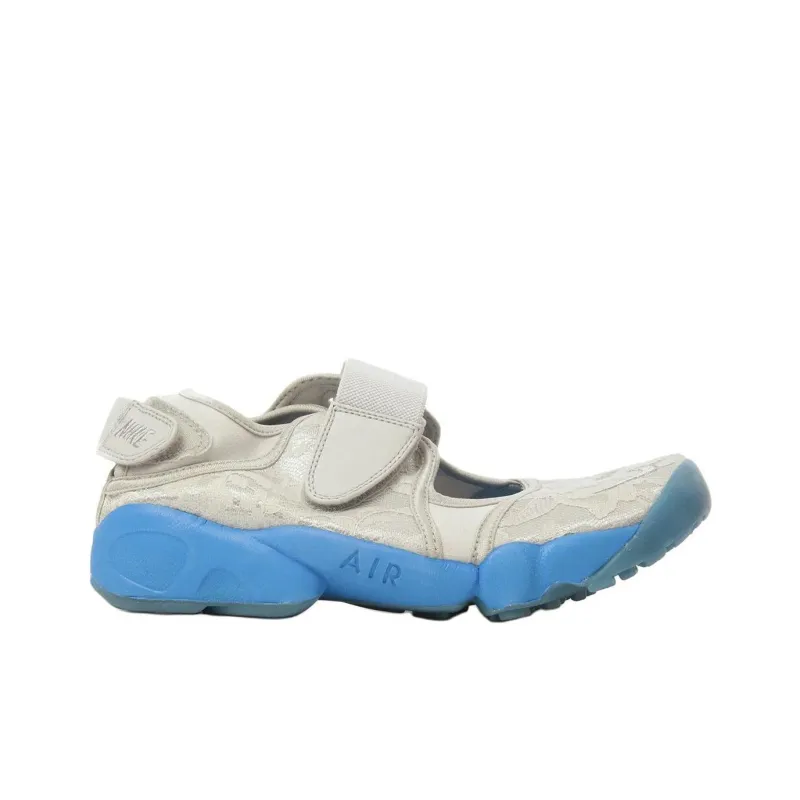 Nike Air Rift Anti-Slip Wear-Resistant Low-Top Training Shoes Women's Gray Blue-1