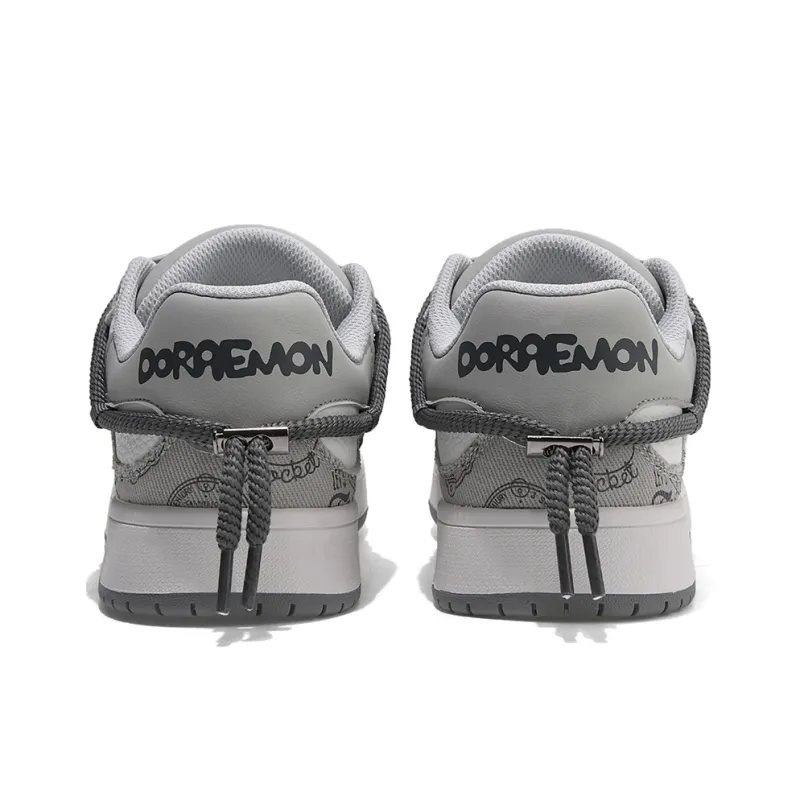 DoraemonA Box Limited Edition Puffy Shoes Low-Top Skateboard Shoes Unisex-393