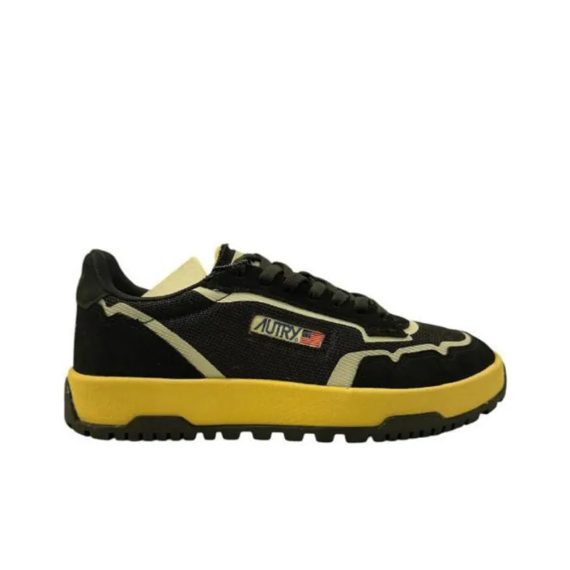 AUTRY Wildpace Slip Resistant Low Top Skateboard Shoes Men's Black-1