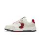 Ivory White/Fish Belly White/Red