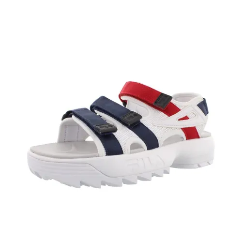 FILA Disruptor Beach Sandals Men's White