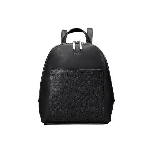 CALVIN KLEIN Polyurethane Backpack Regular Women's Black