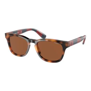 Polo Ralph Lauren Acetate Square Sunglasses Men's Brown