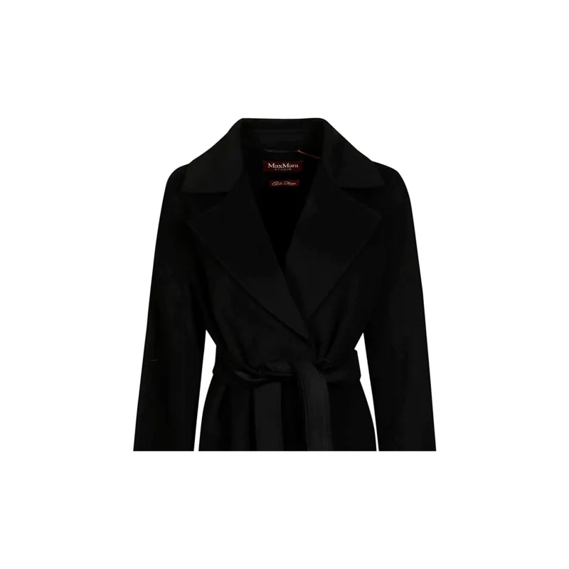 MaxMara Belted Mid Length Coat-2