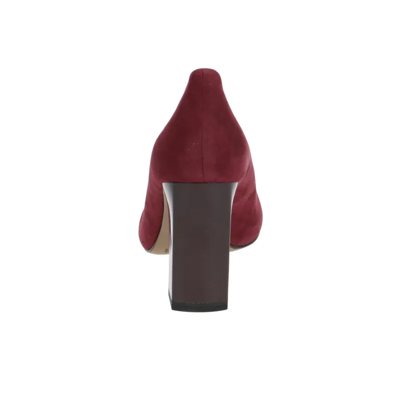 CAPRICE Effi Chunky Heel High Heels 8.5cm Women's Red Black-5