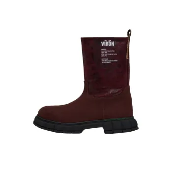 VIRÓN Ankle Boots 4cm Men's Burgundy