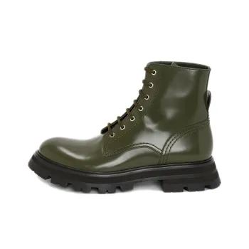 Alexander McQueen Wander Boot 'Khaki Green' Women's