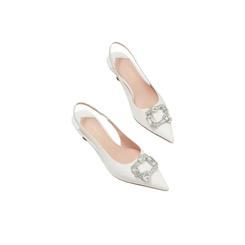 Kate Spade Renata High Heels 5cm Women's White-2