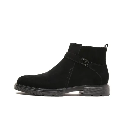 S. T.DUPONT Ankle Boots Men's Black