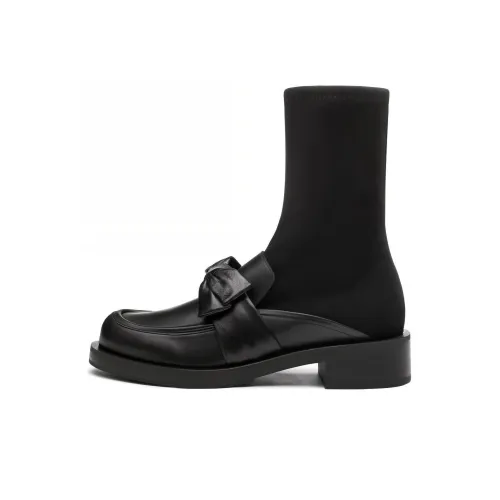 Stuart Weitzman/SW Ankle Boots 4cm Women's Black