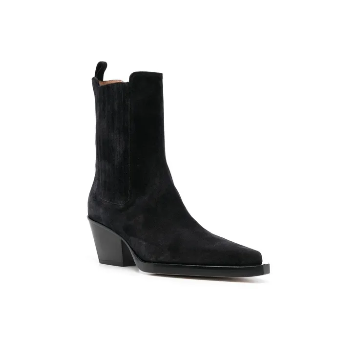 Paris Texas Short Chelsea Boots 7.5cm Women's Black-2