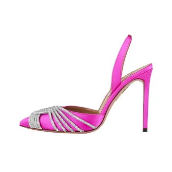 AQUAZZURA Gatsby Sling 105mm Sling-back Pumps