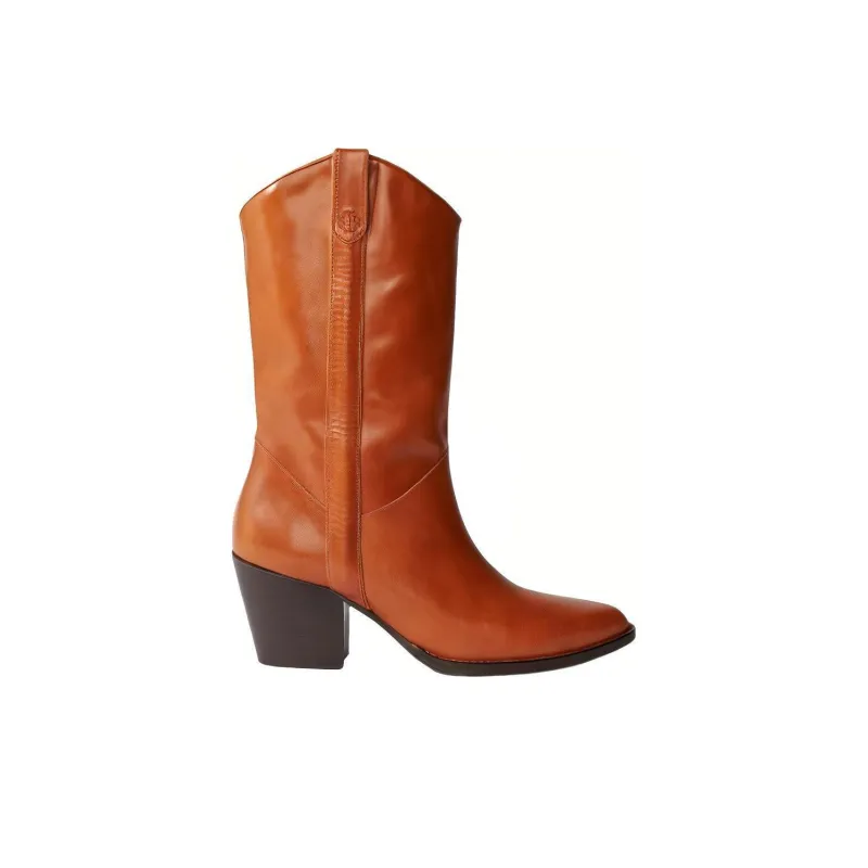 Maje Ankle Boots 7cm Women's Orange-1