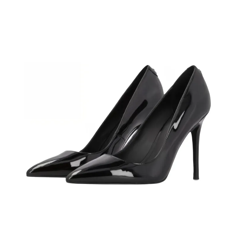 PINKO Juliette Shiny Heeled Pumps-4