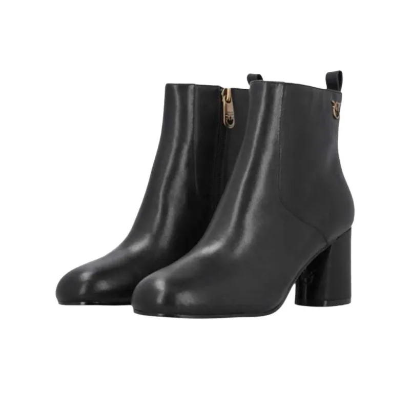 PINKO Cindy Logo Plaque Ankle Boots Women's-3