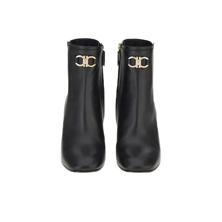 Ferragamo Ankle Boots Women's Black-2