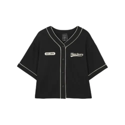 Skechers Hilarious Monsters Collection Sports Lifestyle T-Shirt Women's Carbon Black