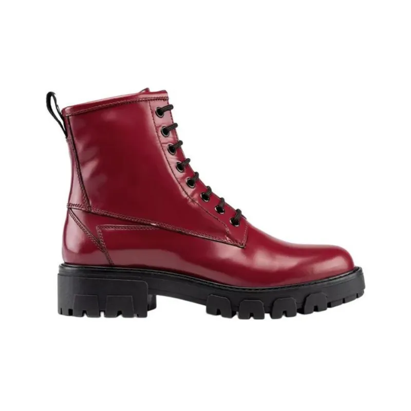 HUGO BOSS Ankle Boots Women's Red-1