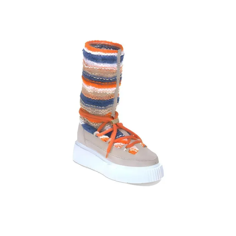 NIM x Inuikii Ankle Boots Women's Orange-2