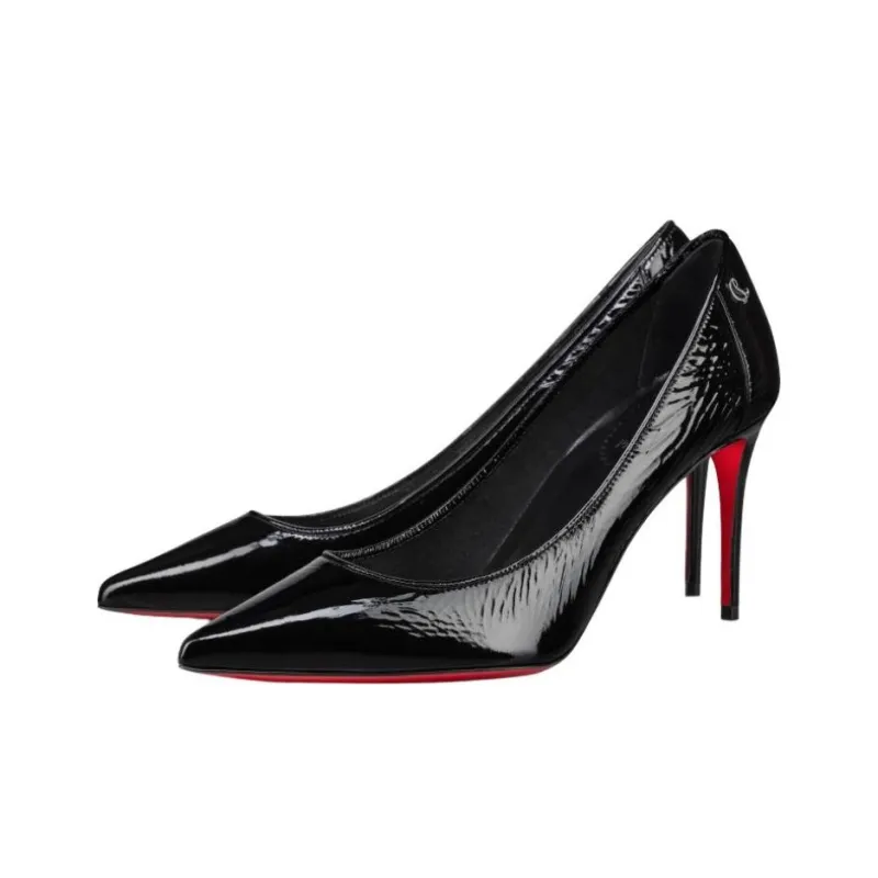 CL Sporty Kate Slim Heel High Heels 8.5cm Women's Black-2