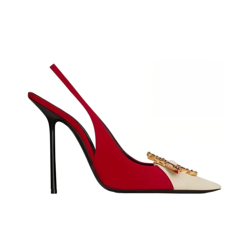 SAINT LAURENT Star-embellished 125mm Pumps-1
