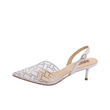 NICOLI Caspian Slim Heel High Heels 5.5cm Women's White