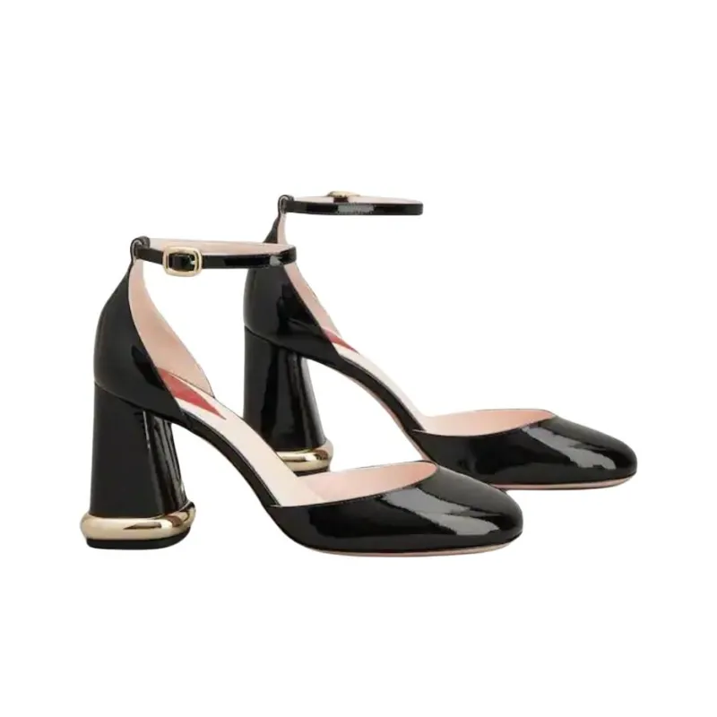 Roger Vivier Buckle Detailed Square Toe Pumps-2