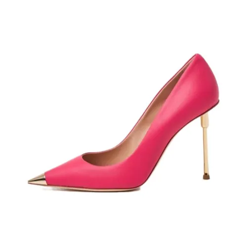 Elisabetta Franchi Slim Heel High Heels 10cm Women's Dark Pink