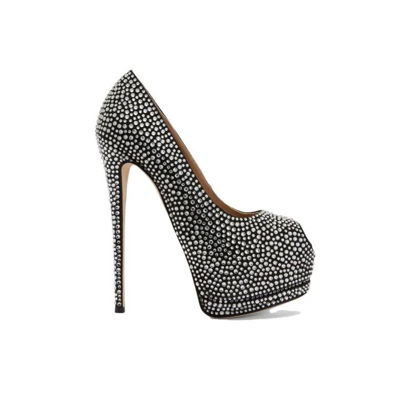 Giuseppe Zanotti Sharon 140mm Rhinestone embellished Heels Women's-1