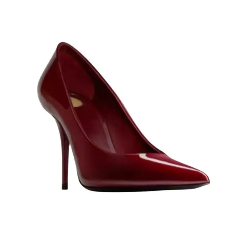 SAINT LAURENT Norma Pointed Toe Pumps-2