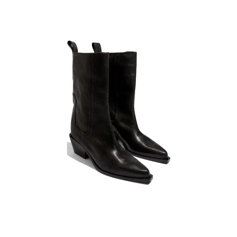 BIMBA Y LOLA 60mm Leather Cowboy Boots-2