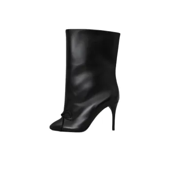 Alaia Ankle Boots 9cm Women's Black