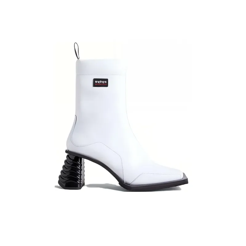 EYTYS Ankle Boots Women's White-1