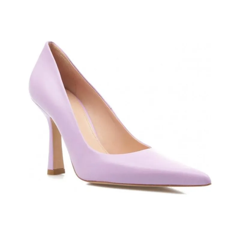 Leonie Hanne x LIU·JO Slim Heel High Heels 10cm Women's Purple-2