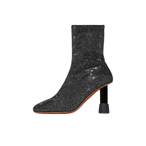 CLERGERIE KATTIE Ankle Boots 8cm Women's Black