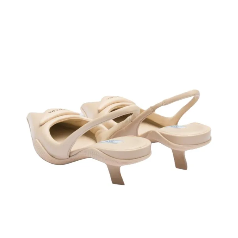 PRADA High Heels Women's Desert Yellow-3