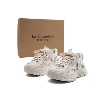 La Chapelle Height Increasing Lightweight Low Top Chunky Sneakers Women's