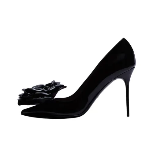 Christian Louboutin Pigalle 100mm Pump Nude Patent Leather Womens