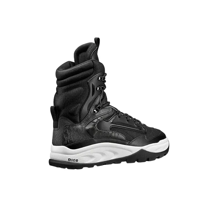 DIOR Snow Ankle Boots Men's Black-2
