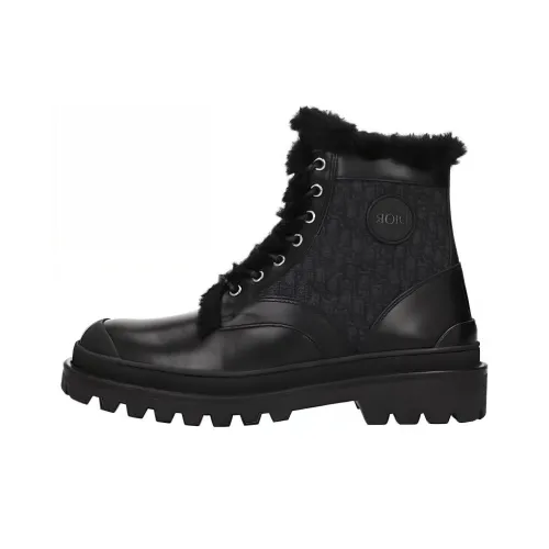DIOR Explorer Ankle Boots Men's Black