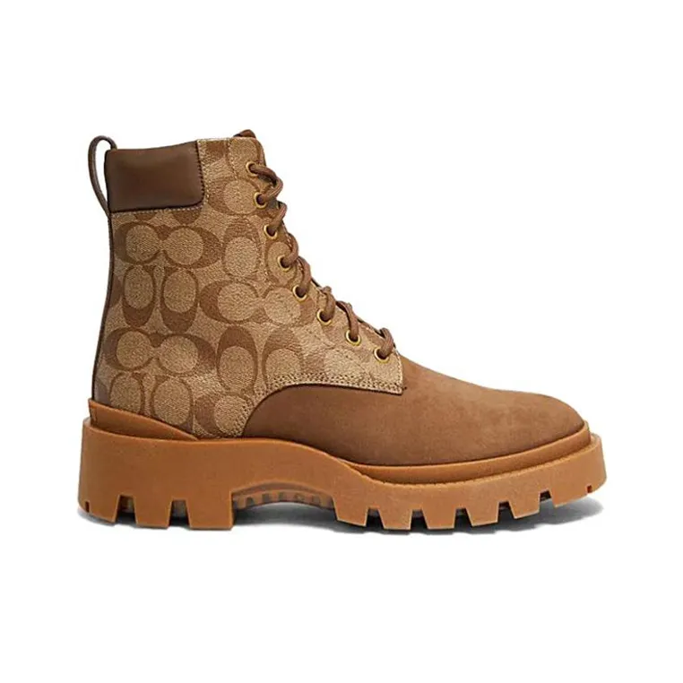COACH CitySole Ankle Boots Men's Khaki-1