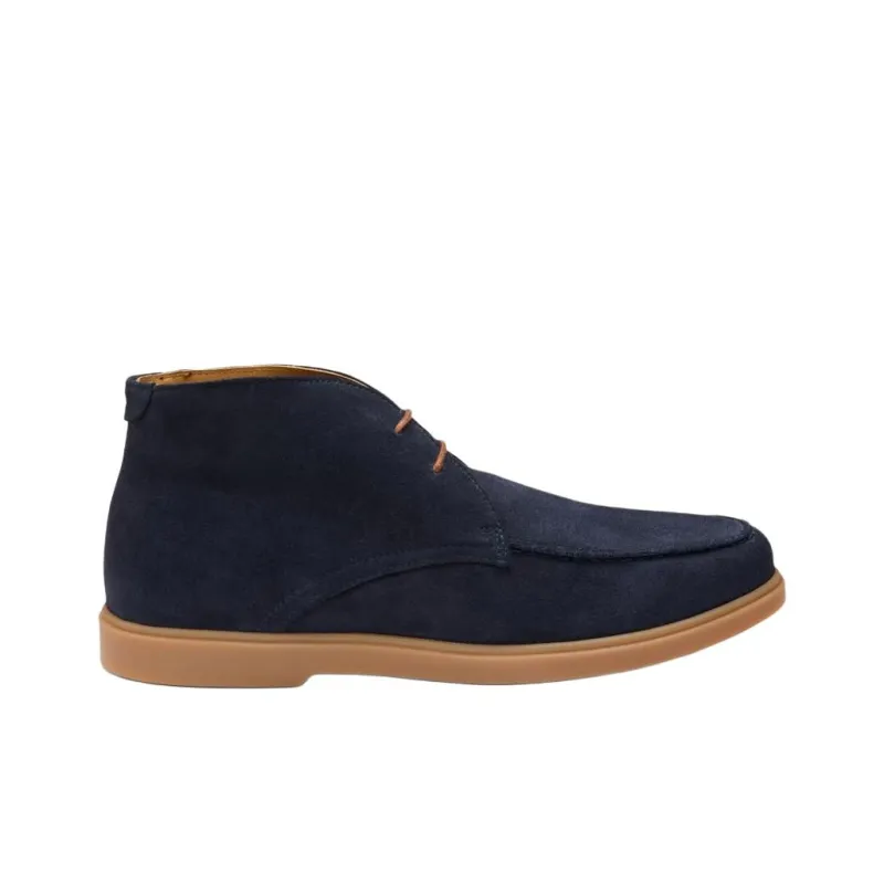 LOAKE Amalfi Ankle Boots Men's Marine Blue-1