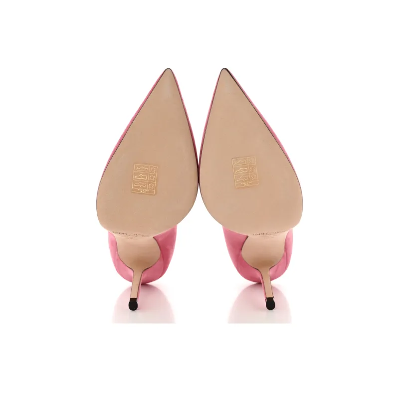 Jimmy Choo LOVE Slim Heel High Heels Women's Candy Pink-4