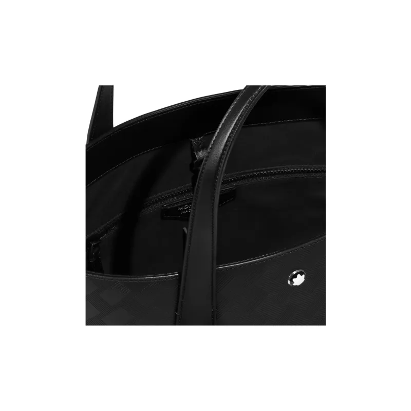 MONTBLANC Cow Leather Tote Bag, Shopping Bag, Shoulder Bag, Handbag Medium Size Women's Black-6